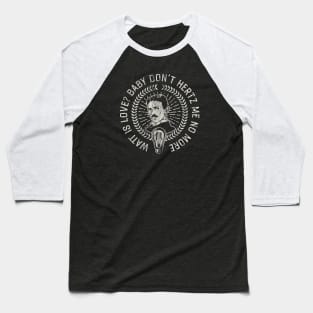 Watt is Love Nikola Tesla Baseball T-Shirt